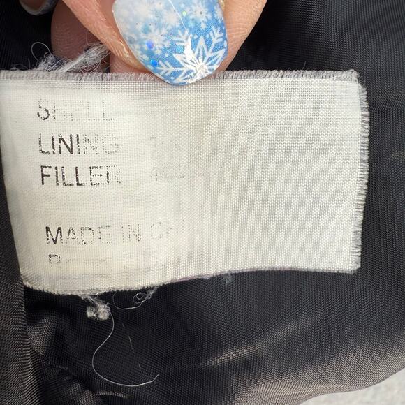 Castle X Raceware Puffer Coat Youth XL Black Hidden Hood Snowmobile Jacket - Picture 11 of 13